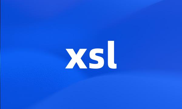 xsl