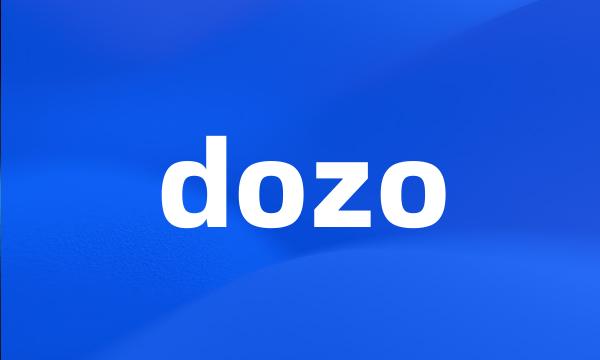 dozo