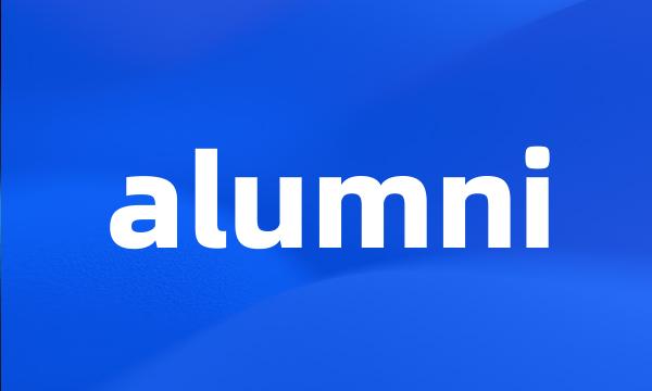 alumni