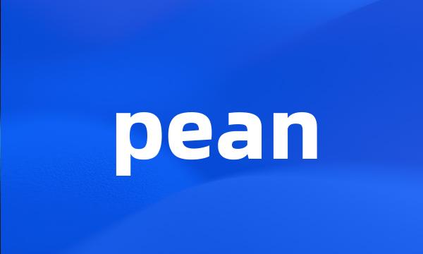 pean