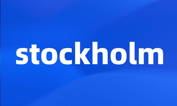 stockholm