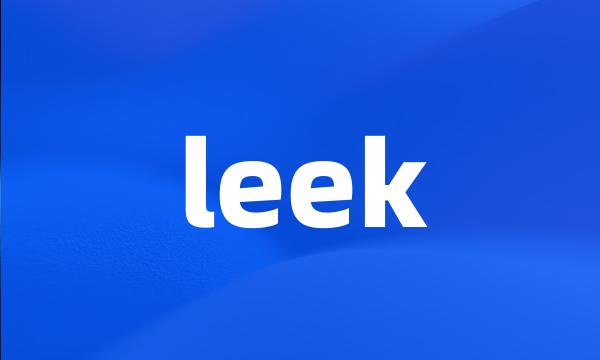 leek