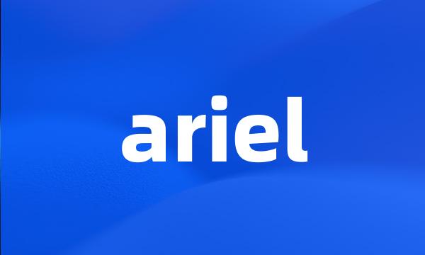 ariel