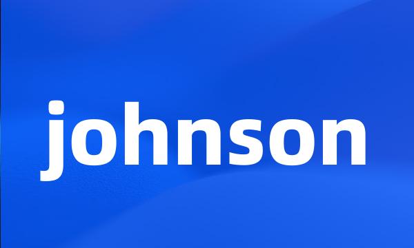 johnson