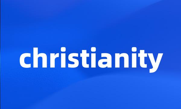 christianity