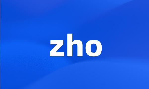 zho