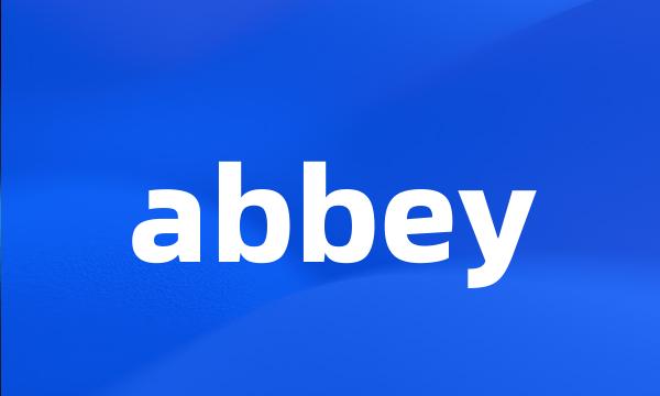 abbey