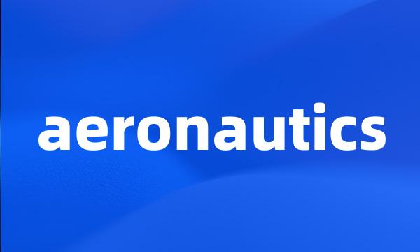 aeronautics