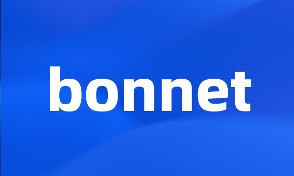 bonnet