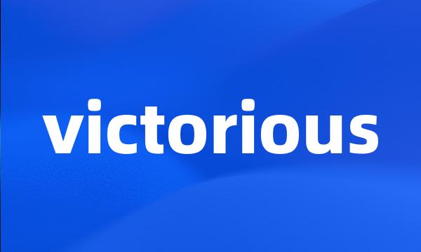 victorious