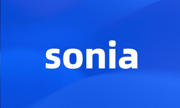 sonia