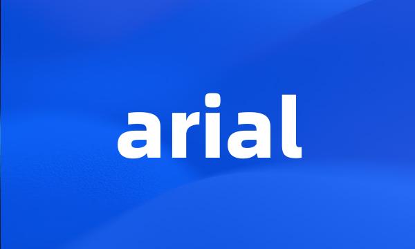 arial