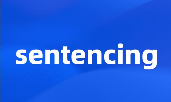 sentencing