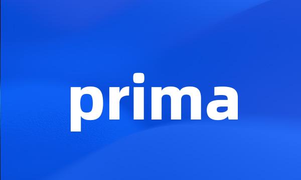 prima