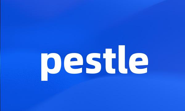 pestle