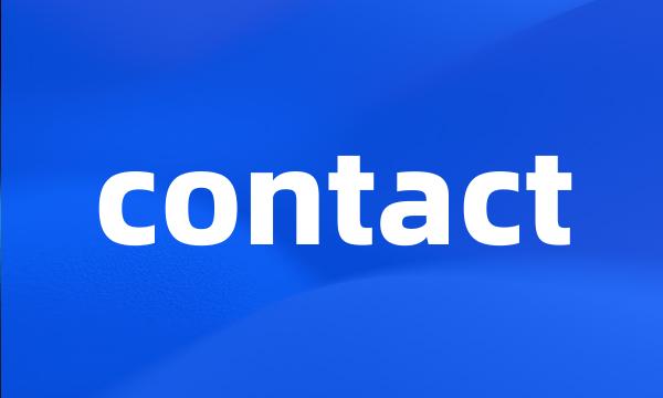 contact