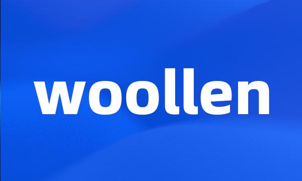 woollen