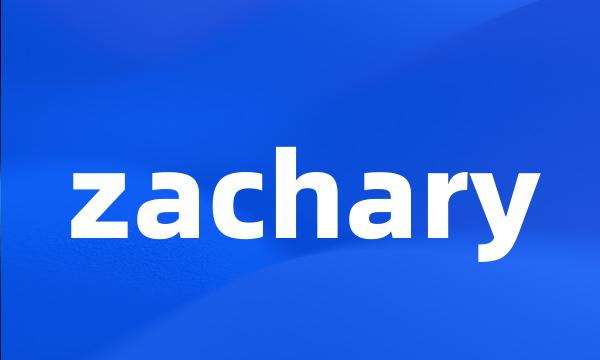 zachary