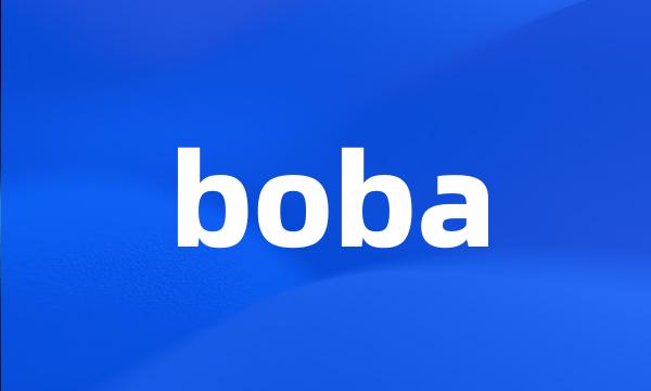 boba