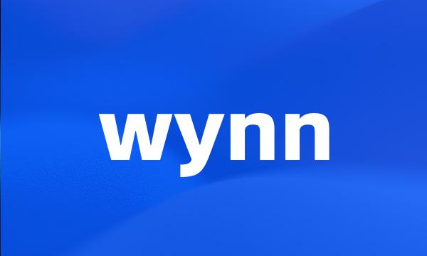 wynn