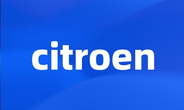 citroen