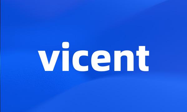 vicent