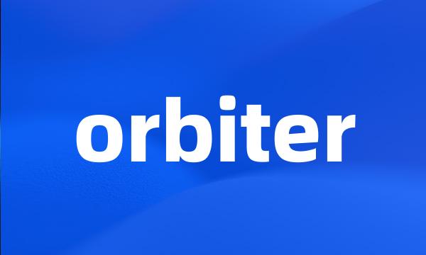 orbiter