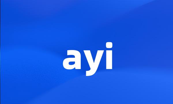 ayi