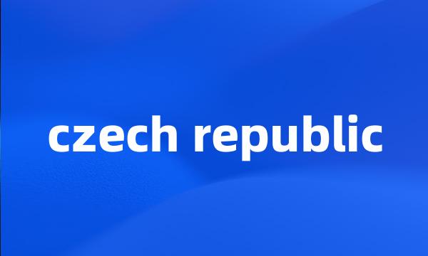 czech republic