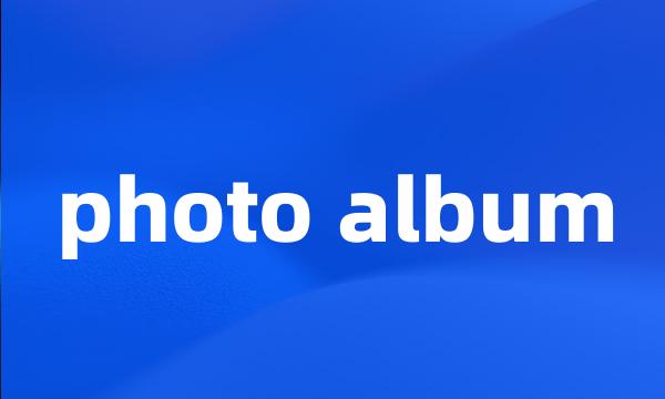 photo album