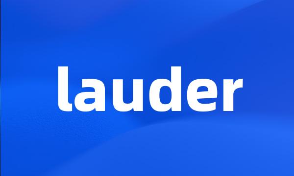 lauder