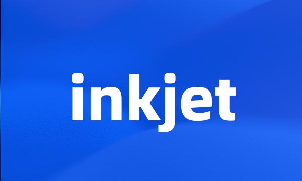 inkjet