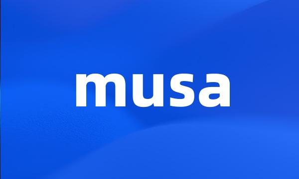 musa