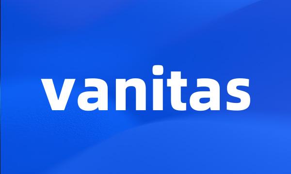 vanitas