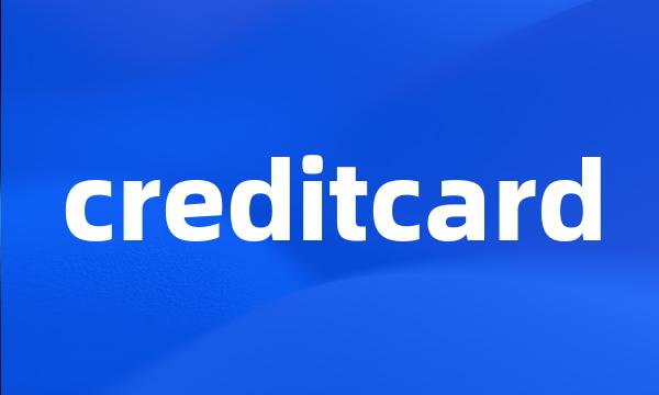 creditcard