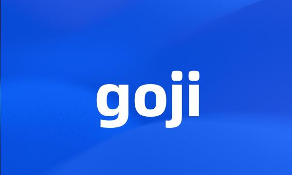 goji