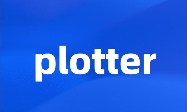 plotter