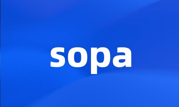 sopa