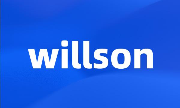 willson