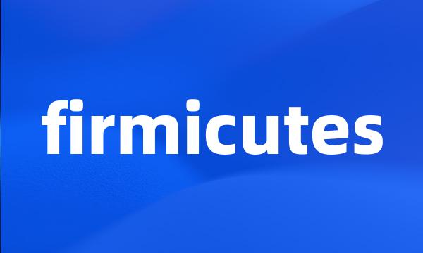 firmicutes