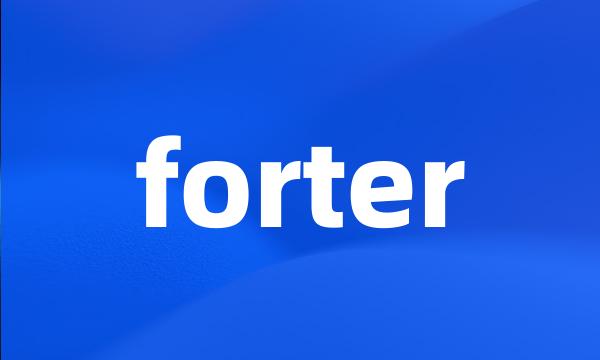 forter