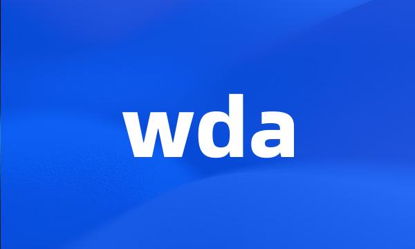 wda