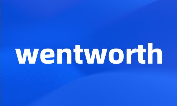 wentworth