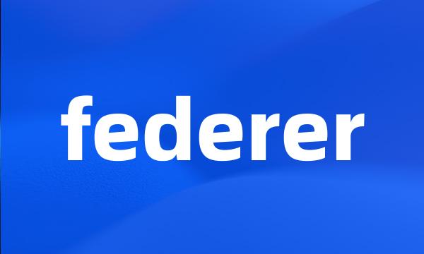 federer