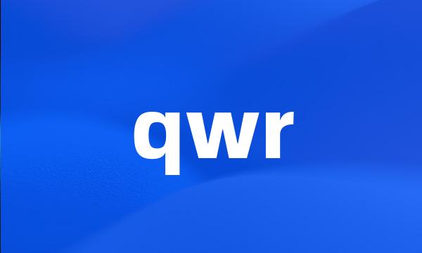 qwr