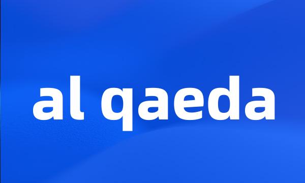 al qaeda