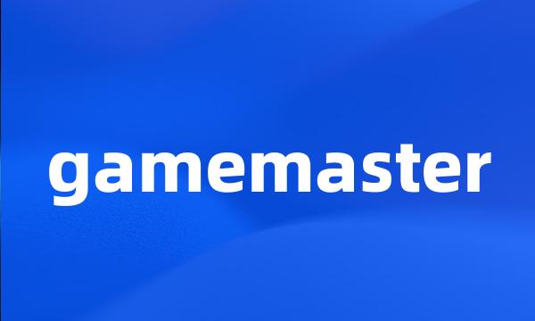 gamemaster