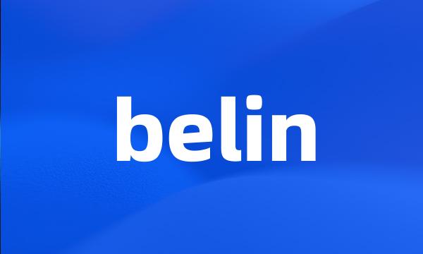 belin