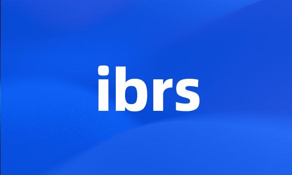 ibrs