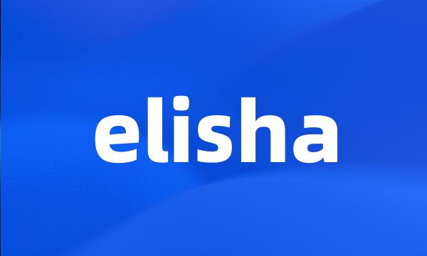 elisha